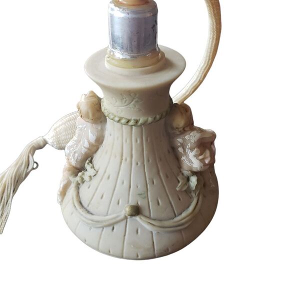 BERGER Perfume Antique Atomizer and Matching Trinket Dish - Picture 3 of 5